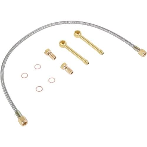 Chuang Qian Fuel Line Crossover Kit Fits for Ford Powerstroke 6.0L (2003-2010) & Navistar VT365