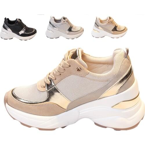 New British style sneakers womens spring 2021 women fashion sneakers luxury brand high quality with leather upper Plus size