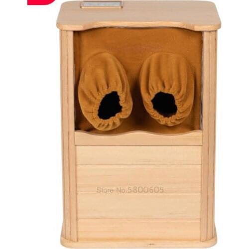 Far-infrared massage foot bath barrel steaming foot massage machine without water bubble foot basin holographic energy Lilong he