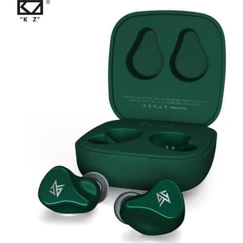 KZ Z1 TWS True Wireless Bluetooth v5.0 Earphones Dual magnetic Dynamic Game Earbuds Touch Control Noise Cancelling Sport Headset