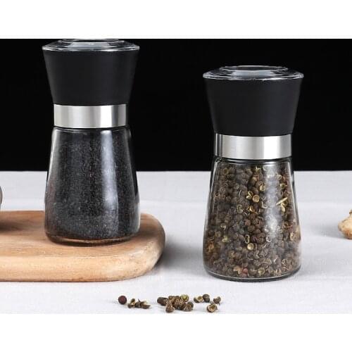 Stainless Steel Manual Pepper Grinder Rice Mill Pelletowania Small Flour Mill Wood Pellet Mills Kitchen Tools Gadgets Dining Bar