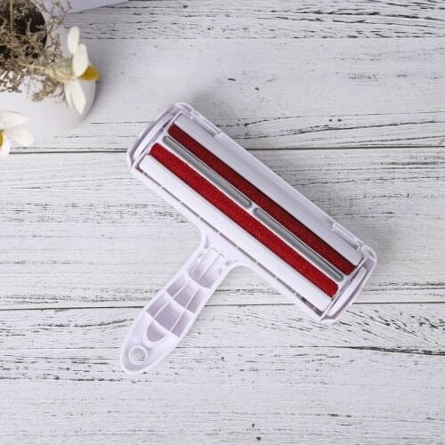 Dog Comb Tool Pet Hair Roller Remover Dog Cat Fur Brush Base Home Furniture Sofa Clothes Convenient Cleaning Lint Brush