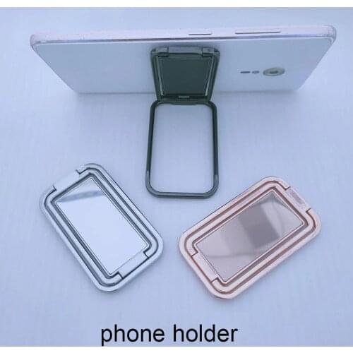 Foldable Mobile Phone Holder Ring Buckle Retractable Desktop Mobile Phone Holder Car Magnetic Metal Mobile Phone Holder