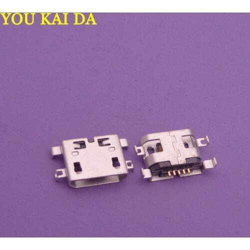 30PCS micro usb charger charging connector plug dock socket port For Alcatel One Touch POP C7 Dual 7041D 7040 7041 OT7040 OT704