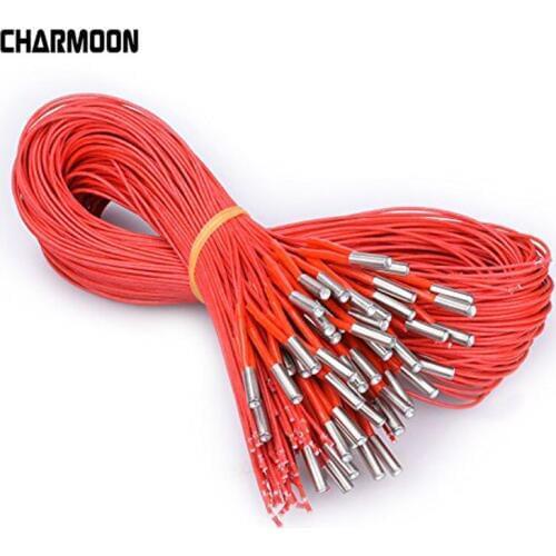 12V 40W Ceramic Cartridge Heater 6mm*20mm For Extruder Heating Tube Heat 12V 40W 1M Extrusion Part 3D Printers Parts