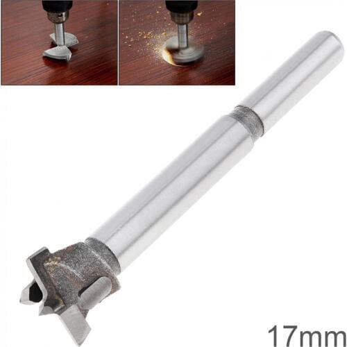 17mm Tungsten Steel Hard Alloy Wood Drill Bits Woodworking Hole Opener Drilling on Plasterboard / Plastic Boards / Wooden Board