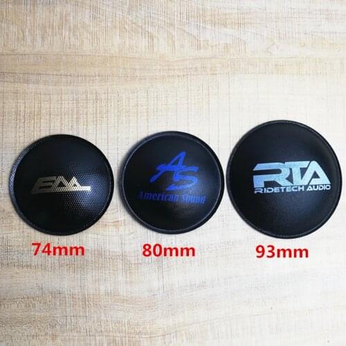 2pcs 74/80/93/130MM Woofer Speaker Dust Cap Cone Cover Loudspeaker Dome Paper PP Dust Cap
