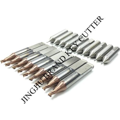 Taiwan imported carbide! 2.5mm Cutter(WC011A ) and 1.0mm Tracer Point(B3310) for KEYLINE-Bianchi 994 Laser/ LASER HP(20pcs)