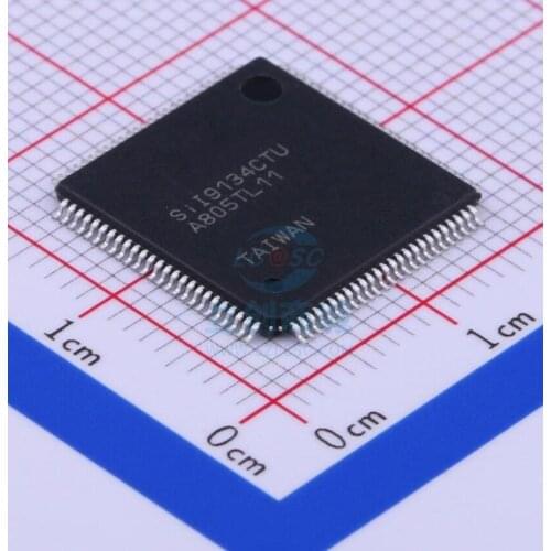 5PCS-10PCS SII9134CTU TQFP100 SIl9134CTU TQFP-100 Si19134CTU new and original