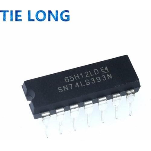 5pcs SN74LS393N DIP-14 SN74LS393 DIP14 HD74LS393P DIP 74LS393 DM74LS393N