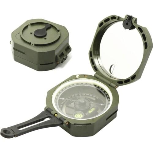 80% Hot Sale Outdoor Professional Survival Geological Transit Compass Measuring Slope Scale