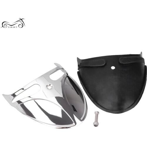Motorcycle Accessories Fender Extension Mud Flap Trim For Harley Sportster XL 883 1200 FXST Dyna FXR Models Chrome