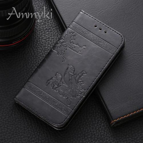 AMMYKI Hot high quality flip leather unique contracted phone back cover Xiaomi 3 cases 5.0'For Xiaomi mi3 m3 Case