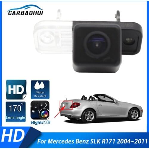 Car Reversing Parking Camera CCD Full HD Night Vision Waterproof Backup Rear View Camera ​For Mercedes Benz SLK R171 2004~2011