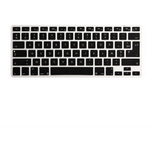 UK EU US Layout French AZERTY Belgian Silicone Keyboard Cover Skin 5pcs for All Apple MacBook Pro Air Retina 13 15 17