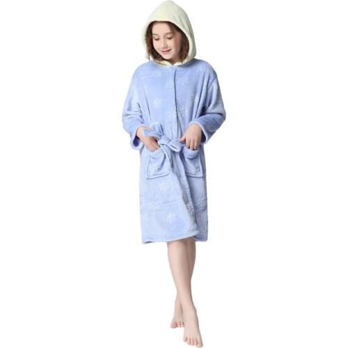 Toddler Hooded Child Bathing Towel Infant Bathing Blanket Robe Cartoon Kids Pajama Bathrobe Baby Boys Outfits Girls Clothes