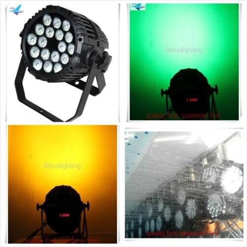 H-10/lot Outdoor waterproof led par can 18x15 watt rgbwa 5 in 1 super bright led par stage light ip65