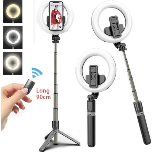 5inch LED Ring Light LED Ring Lamp Photo Video Light Ringlight Remote control For Live YouTube for smart phone Iphone Samsung