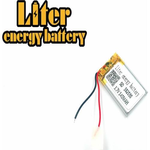 Size 302230 302028 032030 282030 3.7v 140mah Lithium Polymer Battery With Board For Mp3 Mp4 Gps Digital Products Free S