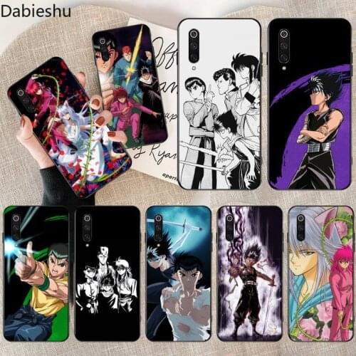 Yu Yu Yuyu Hakusho anime Custom Soft Phone Case for Xiaomi Mi Note 10 Lite Mi 9T Pro xiaomi 10 10 CC9 Pro 9SE