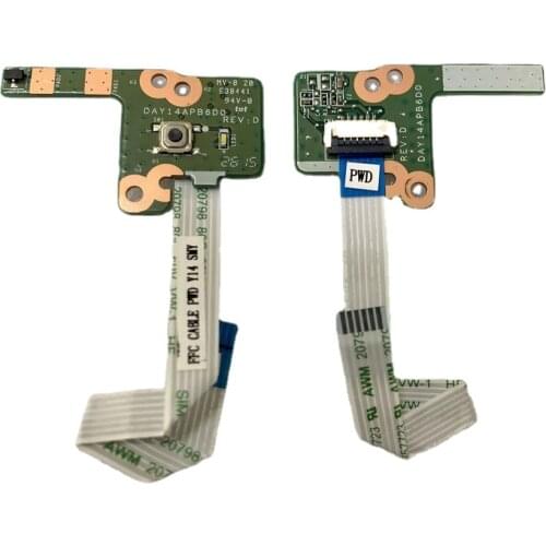 New ON Off Power Switch Button Board W/Cable for HP 15-P 15-K TPN-Q140 17-P 14-p 15z-p 1pcs Switch Board Button Day14apb6d0