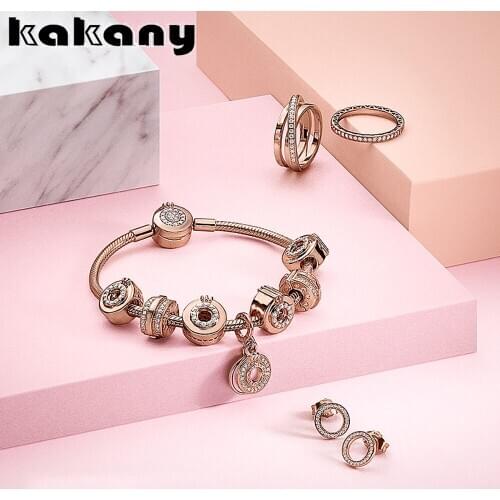 New And Fashionable 925 Sterling Silver Charm Crown Heart-shaped Beads Pendant Suitable For Original Diy Bracelet Female Jewelry