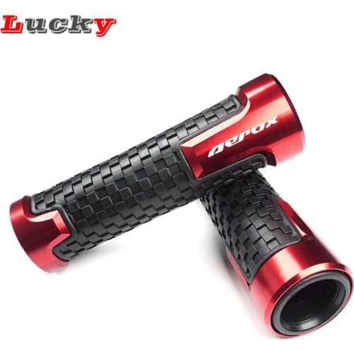 Logo Aerox For YAMAHA Aerox155 Aerox 155 2017 2018 Motorcycle Accessories 7/8'' 22MM CNC Handlebar Grips Handle Grip Handle bar