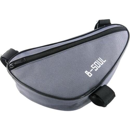 Waterproof Cycling Front Bag Triangle Bicycle Front Tube Frame Bag Outdoor Mountain Bike Pouch Bike Frame Bag Accessories