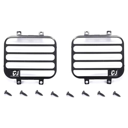 For MN D90 D99S MN99S 1/12 RC Car Upgrade Parts Front Light Lamp Guards Headlight Cover Guard Grille Accessories