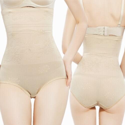 Women High Waist Shaping Panties Breathable Body Shaper Slimming Tummy Underwear Butt Lifter Seamless Underwear Panty Shapers