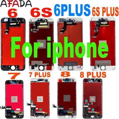 Perfect AAA+++ For iPhone 6 6s 6plus 7 7 Plus 8 8 plus LCD Display Touch Screen Replacement Pantalla For iPhone 7 LCD Replace