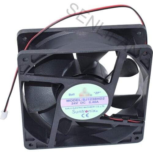 Brand new SJ1238HD2 24V 0.4A 12038 ball bearing DC frequency cooling fan