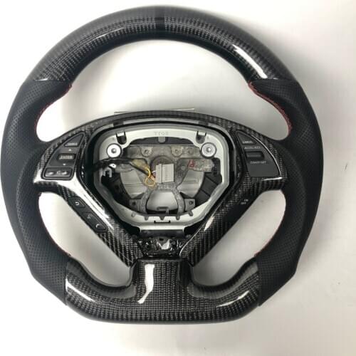 Promotion 100% Real Carbon Fiber Steering Wheel For Infiniti G37 G25 (No Buttons)
