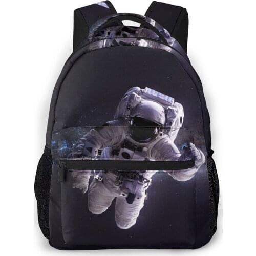 OLN Women Backpack Kids School Bag for Teenage Girls Astronaut In Outer Space Laptop Notebook Bagpack Travel Back Pack 2021