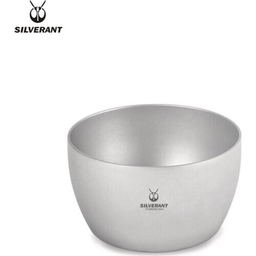 EDC Titanium Double Deck Coffee Tea Mug Cup Portable Outdoor Camping Travel Gear Coffee Tea Maker with Titanium Strainer 50ml