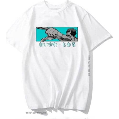 Haikyuu Oikawa Tooru Design T Shirt Men Kawaii Tops Cartoon Karate Graphic Tees Tee Shirt for Men Unisex Harajuku Shirt Male