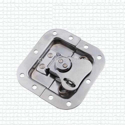 Good Quality Drawer Closet Toolbox Hardware Silver Tone Toggle Latch Catch Hasp