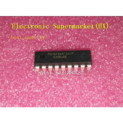 New original 10pcs/lots PIC16F84A-04/P PIC16F84A PIC16F84 16F84A-04/P DIP-18 In stock
