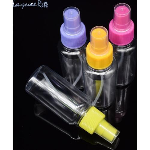 2017 Empty Clear Pump 1Pcs Dispenser Bottle For Acetone Polish Remover Alcohol Liquid Oil Nail Art Beauty Tool Equipment
