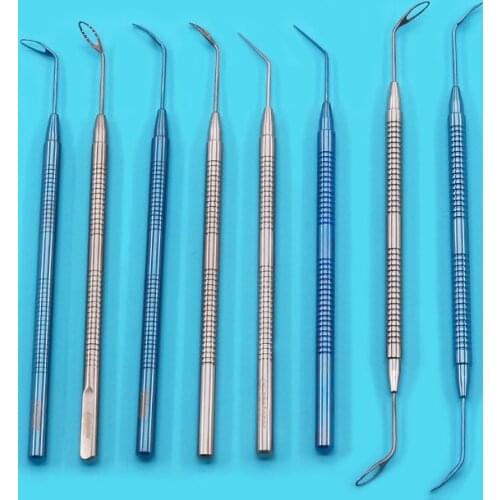 Ophthalmic microinstruments core shatter pad core shatter knife single head double head left and right stainless steel titanium