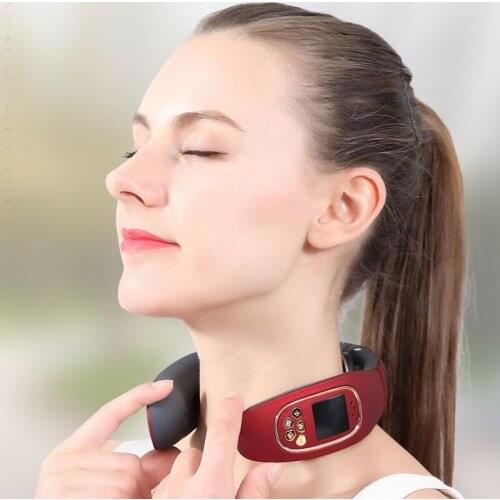 Cervical massager Neck massage instrument multi-function neck vibration pulse household intelligent neck guard instrument