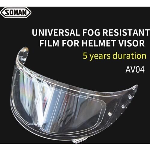 Helmet lens universal anti-fog film motorcycle helmet lens anti-fog film AV04