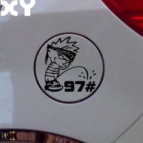 High Quality Reflective Tape Waterproof Car Fuel Tank Cap Sticker and Vinyl Decals Car Accessories Drop Shipping