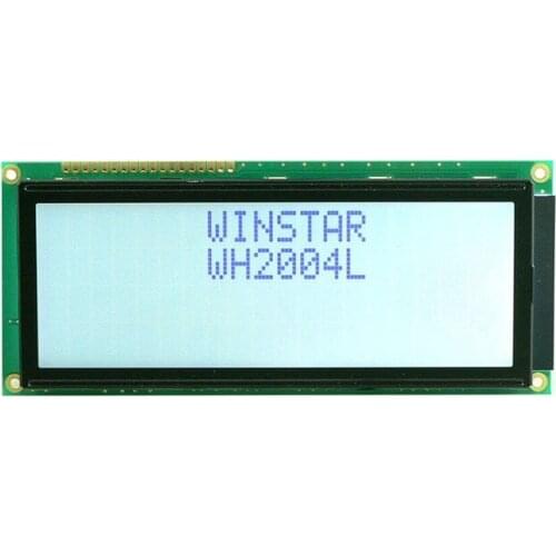 WH2004L WH2004L-YGB-JSP1 LCD display module is built in with ST7066 controlle IC screen LED white backlight original 2004L