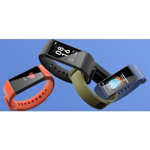 Factory Original Hot Selling Xiaomi Redmi Band 4C Smart Wristband Fitness Tracker 1.08" Color Screen BT5.0 USB Charging Bracelet