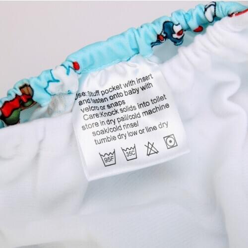 15Pcs Washable Baby Cloth Diapers Nappies Washable Waterproof Reusable diaper Suit 0-2 years 3-15kg