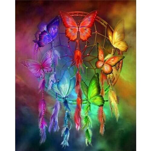 2016 new design diamond embroidery Butterfly Ball needlework cross stitch set full square diamond diy diamond painting A5326R