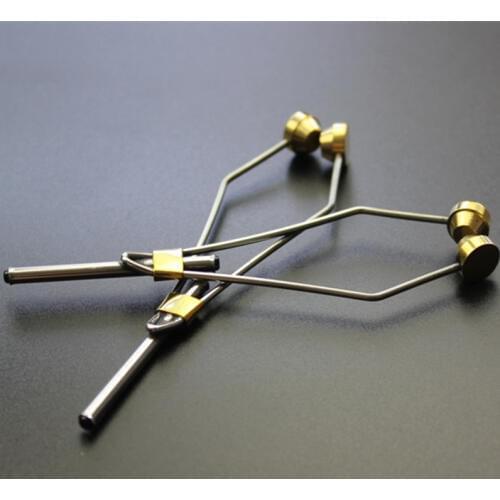 Ceramic Tube Tip Protecting Lines Efficient Fly Fishing Tying Tools Brass Cone Head Thread Floss Spool Bobbin Holder