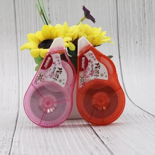 8290 Sakura flower Kawaii White Out Correction Tape Corrector Stationery School Supply 30 Meters Long
