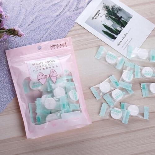 15/30/100Pcs/bag Pure Cotton Non-woven Fabric Moisturizing and Hydrating Mask Paper Ultra-thin Disposable Compression Mask